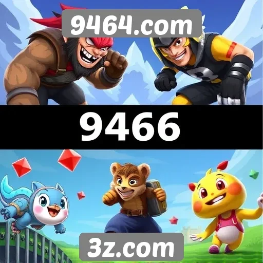 Comparação de jogos populares disponíveis em 9464.com